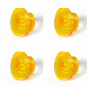 Set of 4 Polyurethane bushing for RANCHO shock absorber cone / collar I.D. = 19 mm; Siberian bushing 0-03-282