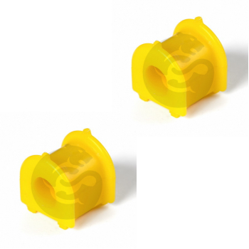 Set of 2 Polyurethane bushing sway bar, front suspension I.D. = 21 mm, OEM 48815-48030, 1-01-1285