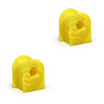 Set of 2 Polyurethane bushing sway bar, rear suspension I.D. = 17 mm, OEM 48818-12140, 1-01-311