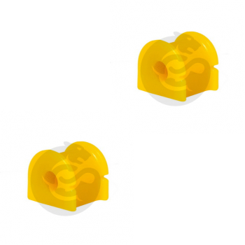 Set of 2 Polyurethane bushing sway bar, front suspension, OEM 48815-12350, 1-01-3238