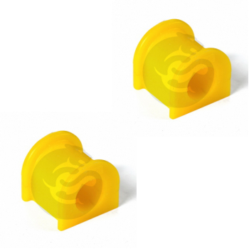 Set of 2 Polyurethane bushing sway bar, rear suspension I.D. = 22,2 mm, OEM 48815-30330, 1-01-478