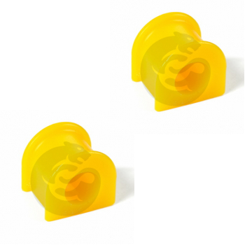 Set of 2 Polyurethane bushing sway bar, front suspension I.D. = 25 mm, OEM 48815-26200, 1-01-742