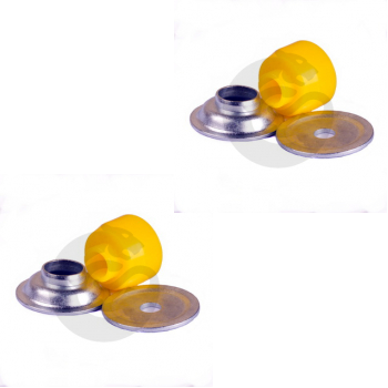 Set of 2 Polyurethane bushing rear suspension, shock absorber, upper mount, TOYOTA SEQUOIA, OEM 48505-34011, 1-03-2919