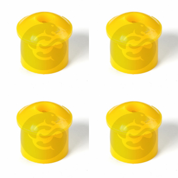 Set of 4 Polyurethane bushing leafspring, rear suspension, OEM 48210-31110, 1-10-274