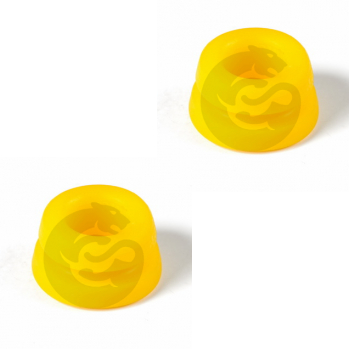 Set of 2 Polyurethane bushing front suspension, trailing torque rod / torsion bar, OEM 48674-04010, 1-11-1541