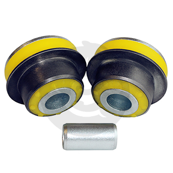Polyurethane bushing set front suspension, TOYOTA MARK X, CROWN MAJESTA, LEXUS IS F, IS250, GS300 GS430 GS460 lower arm, front lug, OEM 48620-30290, 1-20-2865
