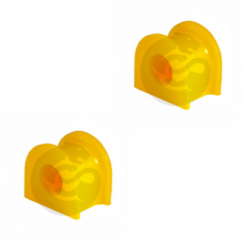 Set of 2 Polyurethane bushing sway bar, front suspension I.D. = 23 mm, OEM RBX101310, 10-01-1886