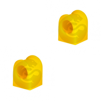 Set of 2 Polyurethane bushing sway bar, front suspension, I. D.= 20,8 mm, OEM A 901 323 01 85, 11-01-2983