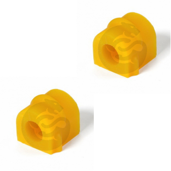 Set of 2 Polyurethane bushing sway bar, front suspension I.D. = 15 mm, OEM 96191890, 12-01-1473