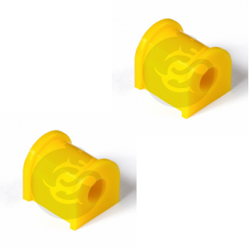 Set of 2 Polyurethane bushing sway bar, rear suspension I.D. = 20 mm, OEM 4571206000, 12-01-1761