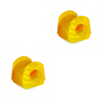 Set of 2 Polyurethane bushing sway bar, rear suspension I.D. = 19 mm, OEM 55513 4A000, 12-01-1972