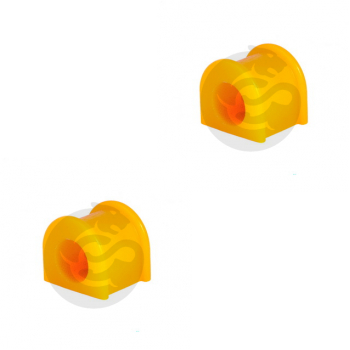 Set of 2 Polyurethane bushing sway bar, front suspension I.D. = 23,5 mm, OEM 0K045 34156A, 12-01-2700