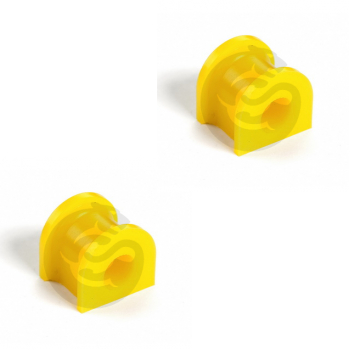 Set of 2 Polyurethane bushing sway bar, front suspension I.D. = 18 mm, OEM 0K2N1 34156, 12-01-2704