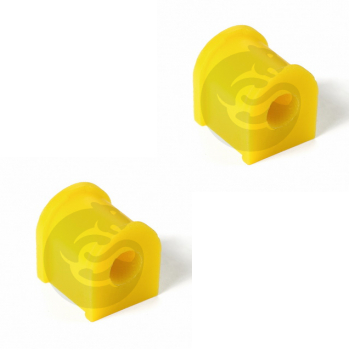 Set of 2 Polyurethane bushing sway bar, rear suspension I.D. = 13 mm, OEM 0K2FA 28156, 12-01-2761