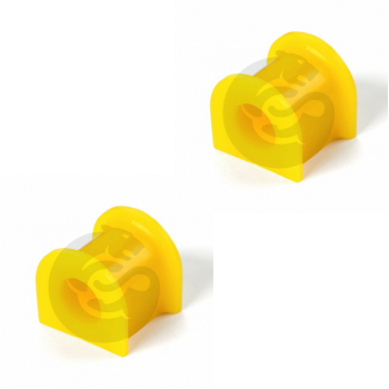 Set of 2 Polyurethane bushing sway bar, front suspension I.D. = 25.5 mm, KIA SORENTO; OEM 54830-3E030; 12-01-2782