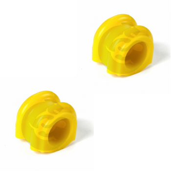 Set of 2 Polyurethane bushing sway bar, front suspension, I. D.= 30 mm, OEM 54813 4A650, 12-01-2987