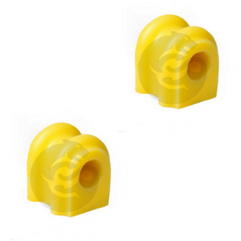 Set of 2 Polyurethane bushing front suspension, sway bar, OEM 54813 1J000, 12-01-3306