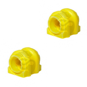 Set of 2 Polyurethane bushing rear suspension, sway bar, OEM 55513 A2000, 12-01-3316