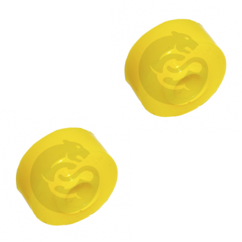 Set of 2 Polyurethane bushing shock absorber rear suspension, upper mount to, OEM 0K018 28799, 12-03-3522