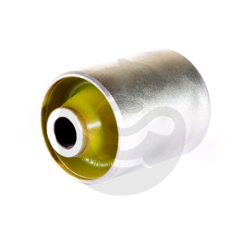 Polyurethane bushing rear suspension, low axle rod (sub spring), mount to body, OEM 55200 4H000, 12-06-3035