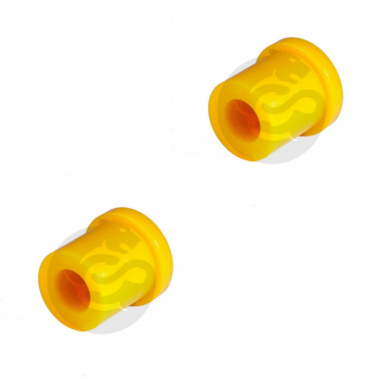 Set of 2 Polyurethane bushing leafspring, front and rear suspension, OEM 54146 45000, 12-10-3091