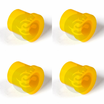 Set of 4 Polyurethane bushing rear suspension, leafspring I.D. = 30 mm, O.D. = 42 mm, L = 36 mm, OEM 6613243050, 12-10-533