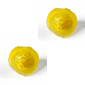 Set of 2 Polyurethane bushing rear suspension, panhard rod, mount to body I.D. = 22 mm, OEM 4563105000, 12-11-2737