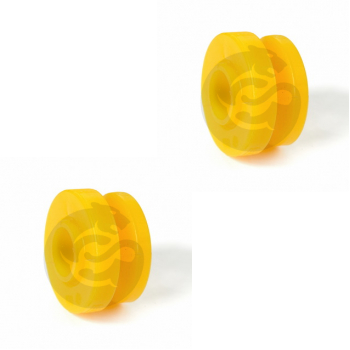 Set of 2 Polyurethane bushing front suspension, torque rod / torsion bar, I. D.= 23,7 mm, OEM 54630 4A000, 12-11-2984