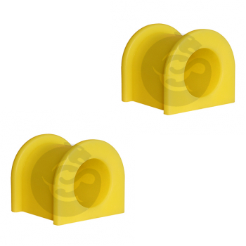 Set of 2 Polyurethane bushing sway bar rear suspension, OEM 1629169, 124-01-3786