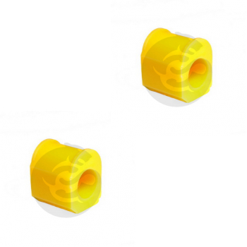 Set of 2 Polyurethane bushing sway bar, front suspension I.D. = 23,2 mm, OEM 77 00 847 383, 13-01-2659