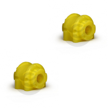 Set of 2 Polyurethane bushing sway bar front suspension, OEM 77 01 069 131, 13-01-2944