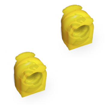 Set of 2 Polyurethane bushing front suspension, sway bar, OEM 54 61 303 08R, 13-01-3378
