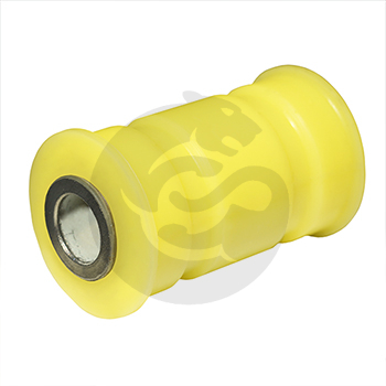 Polyurethane bushing rear suspension, leafspring, front lug, OEM 82 00 024 453, 13-06-3762