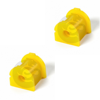 Set of 2 Polyurethane bushing sway bar, rear suspension I.D. = 13 mm, OEM 96434542, 14-01-1325