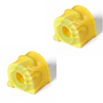 Set of 2 Polyurethane bushing sway bar, front suspension, OEM 1348231, 15-01-1326