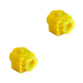 Set of 2 Polyurethane bushing sway bar, rear suspension, OEM 1581670, 15-01-2077