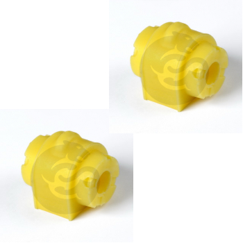 Set of 2 Polyurethane bushing sway bar, rear suspension, OEM 1460355, 15-01-2080
