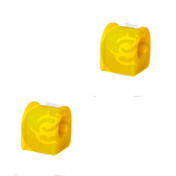Set of 2 Polyurethane bushing sway bar, rear suspension I.D. = 23 mm, OEM 1954772, 15-01-2162