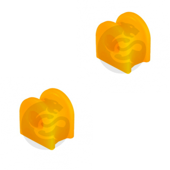 Set of 2 Polyurethane bushing sway bar front suspension, OEM 4041489, 15-01-3162