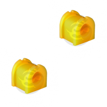 Set of 2 Polyurethane bushing sway bar front suspension, OEM 6521812, 15-01-3165