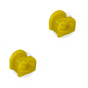 Set of 2 Polyurethane bushing front suspension, sway bar, OEM 1145272, 15-01-3440