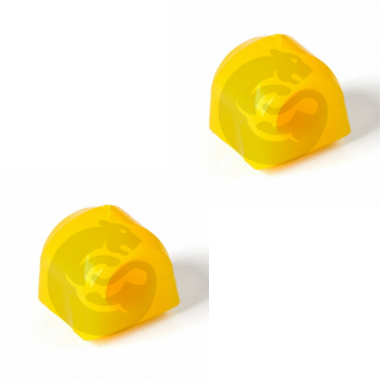 Set of 2 Polyurethane bushing sway bar, front suspension inner bushing, I.D. = 20 mm, OEM 2121-2906046, 17-01-1984