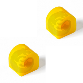Set of 2 Polyurethane bushing sway bar, front suspension end bushing, I.D. = 20 mm, OEM 2121-2906040, 17-01-1985
