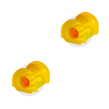 Set of 2 Polyurethane bushing sway bar, front suspension I.D. = 21 mm, OEM 2217-2906040, 17-01-2019