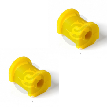 Set of 2 Polyurethane bushing sway bar, front suspension I.D. = 15 mm, OEM 2108-2906040, 17-01-2555