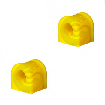 Set of 2 Polyurethane bushing front suspension, sway bar, OEM 84 50 006 748, 17-01-3322