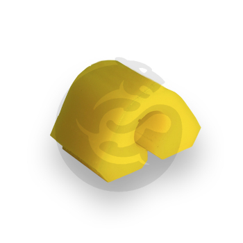 Polyurethane bushing rear suspension, beam, OEM 11180-2916040-10, 17-01-3558