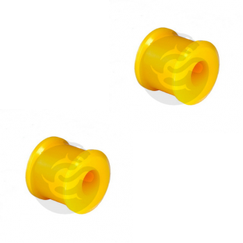 Set of 2 Polyurethane bushing front suspension, sway bar link I.D. = 16 mm, OEM 2108-2906050, 17-02-2029