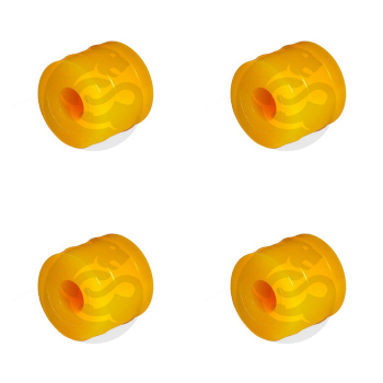 Set of 4 Polyurethane bushing sway bar link, front suspension I.D. = 12 mm, OEM 24-2906078, 17-02-2556