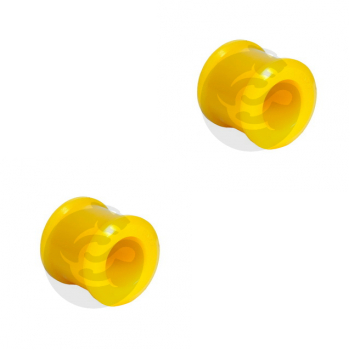 Set of 2 Polyurethane bushing sway bar link, front suspension, OEM 2190-2906078, 17-02-3191